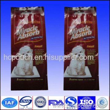 Pet Food Side Gusseted Package Bag 